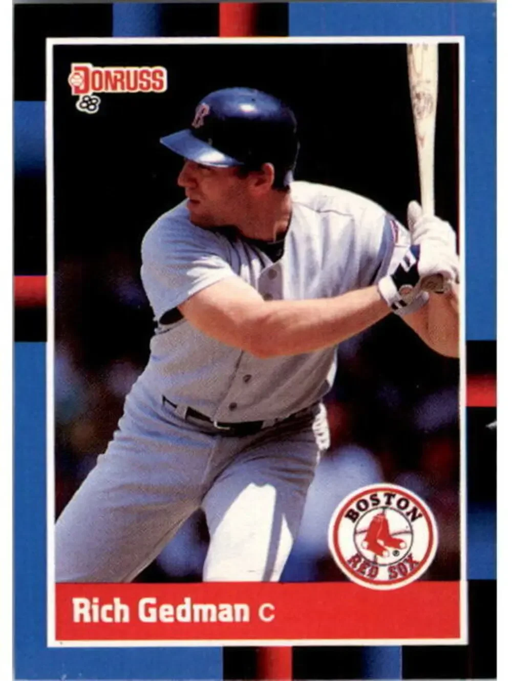 1988 Rich Gedman Donruss Baseball Card #129
